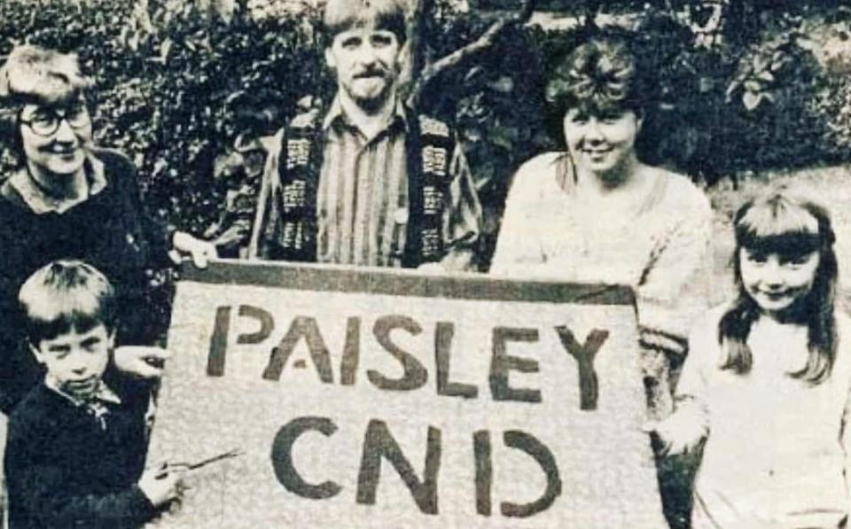 Truss marched for CND as a child