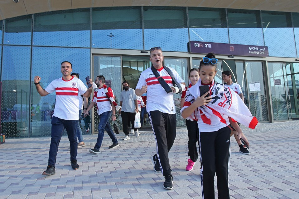 Fans will use Doha’s new bn metro system