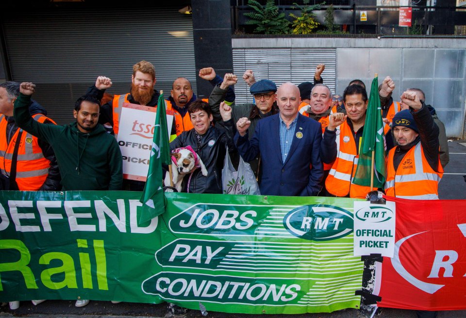 RMT union has vowed three more days of strikes next month