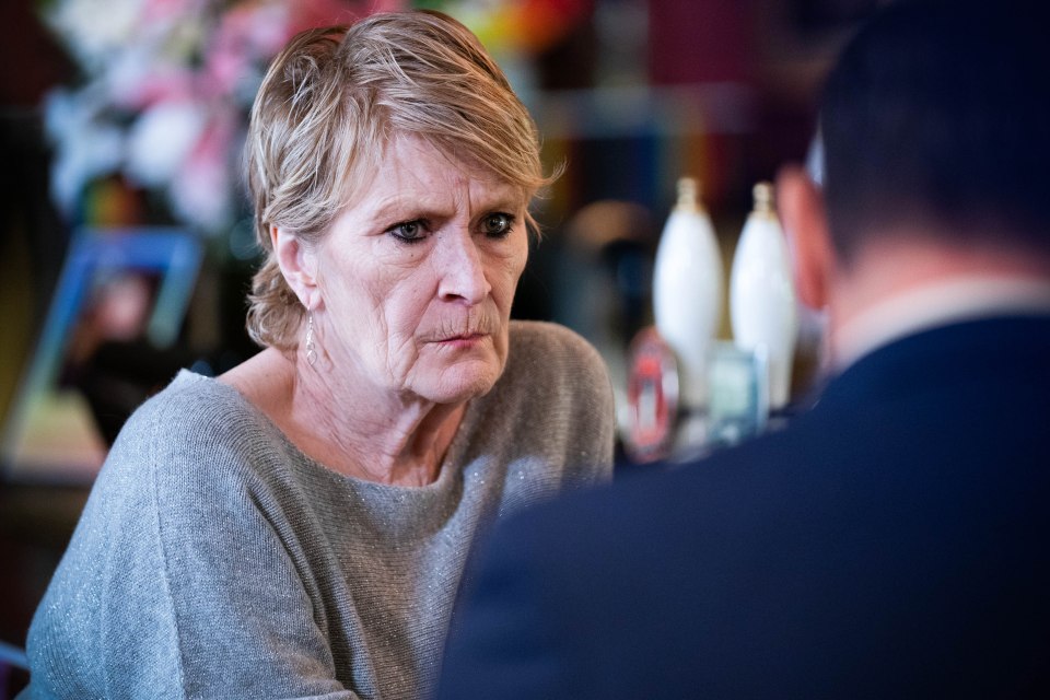 Linda Henry first appeared in EastEnders as Shirley Carter in 2006