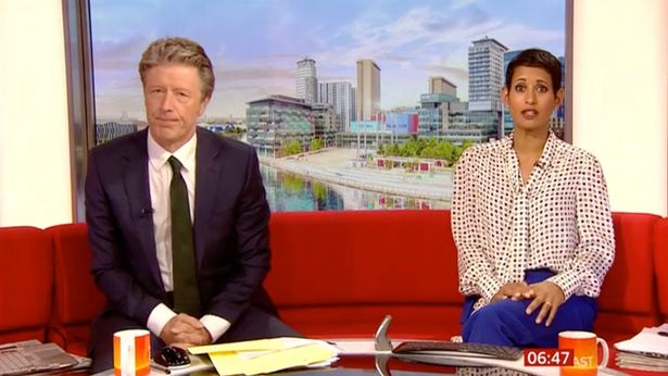 Naga Munchetty paid tribute to Owain Wyn Evans on BBC Breakfast