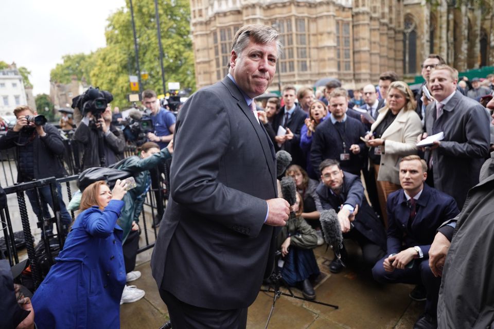 Sir Graham Brady has confirmed a new PM will be in place by Friday, October 28