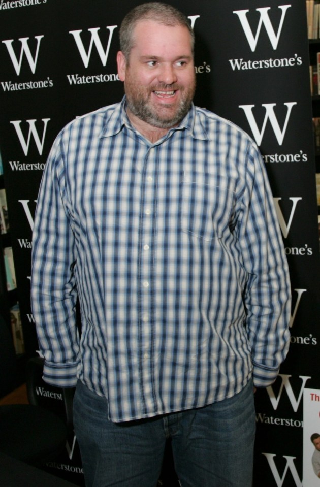 Chris, here in 2007, weighed 18 stone in weight at his heaviest