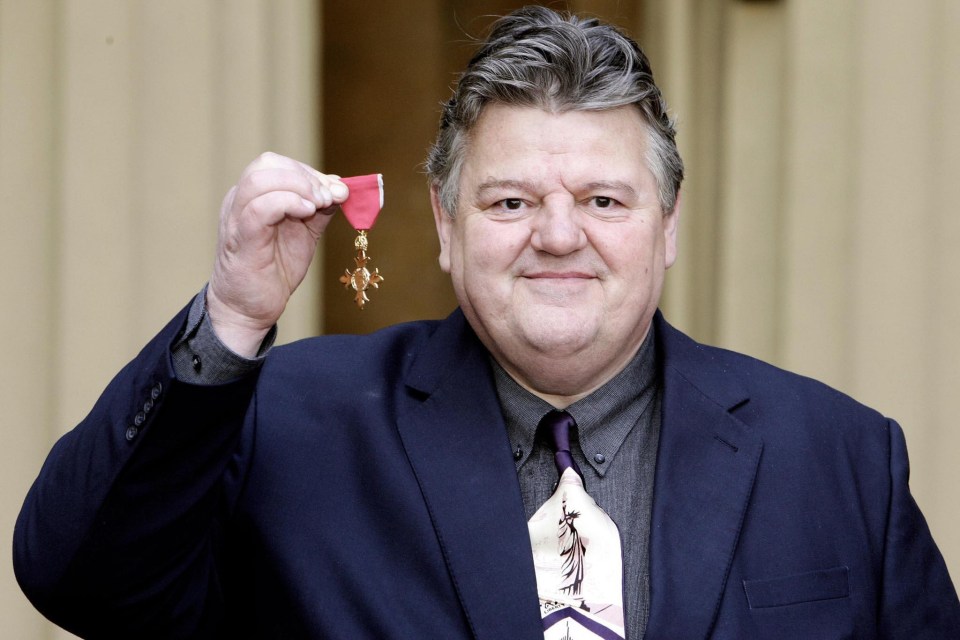 Robbie Coltrane won numerous awards including an OBE in 2006