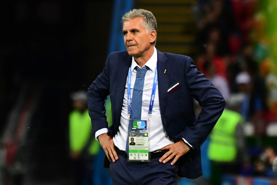 Carlos Queiroz is set to lead Iran at the World Cup