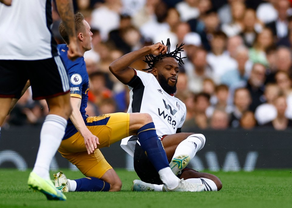 Nathaniel Chalobah lunged in on Sean Longstaff