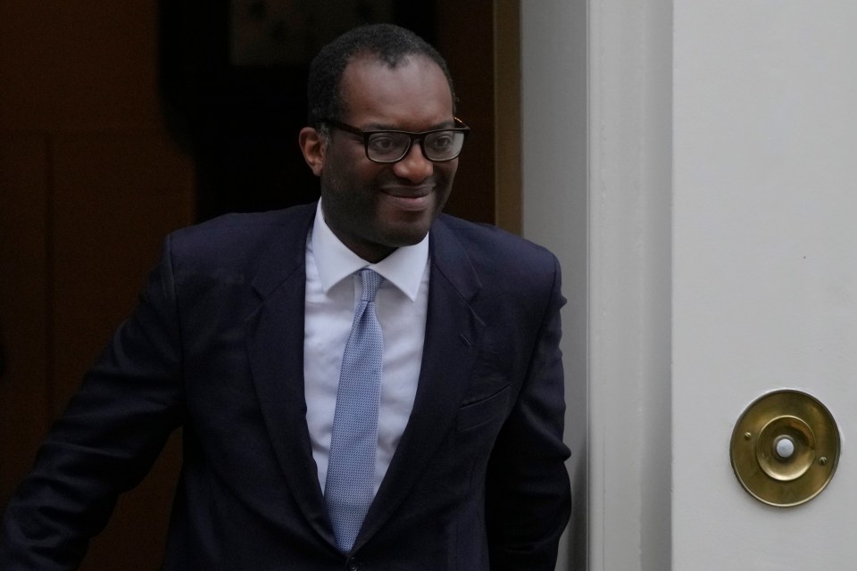 Kwasi Kwarteng leaves No11 Downing Street after being fired