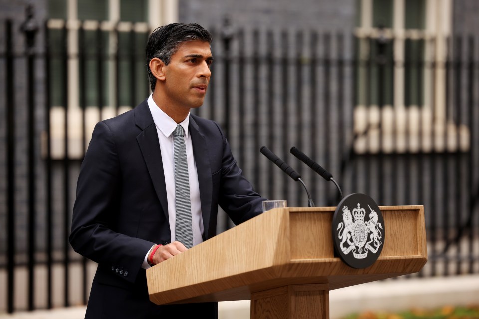 Prime Minister Rishi Sunak thanked Boris in a statement outside Number 10 in Downing Street today