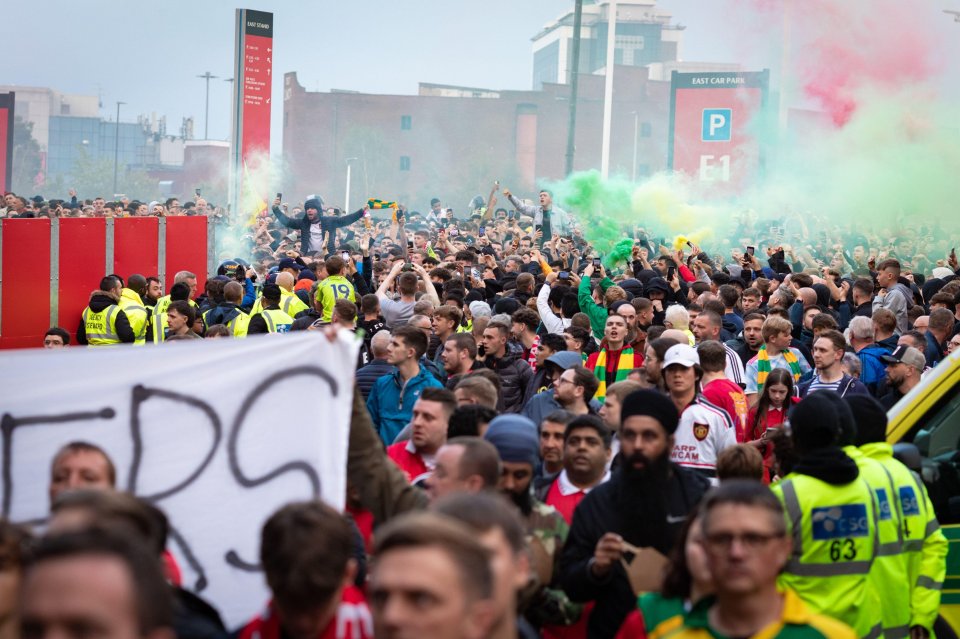 Man Utd fans have been angrily protesting over the Glazer family's ownership for a number of years