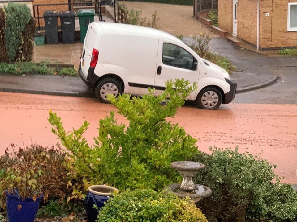 Locals charged down the hill to help out residents in Burton Joyce, Nottinghamshire