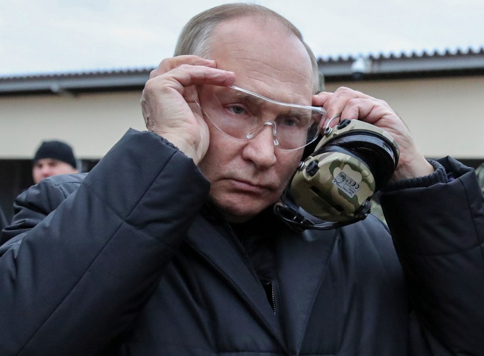 There are fears Putin’s finger is inching closer to the nuclear button