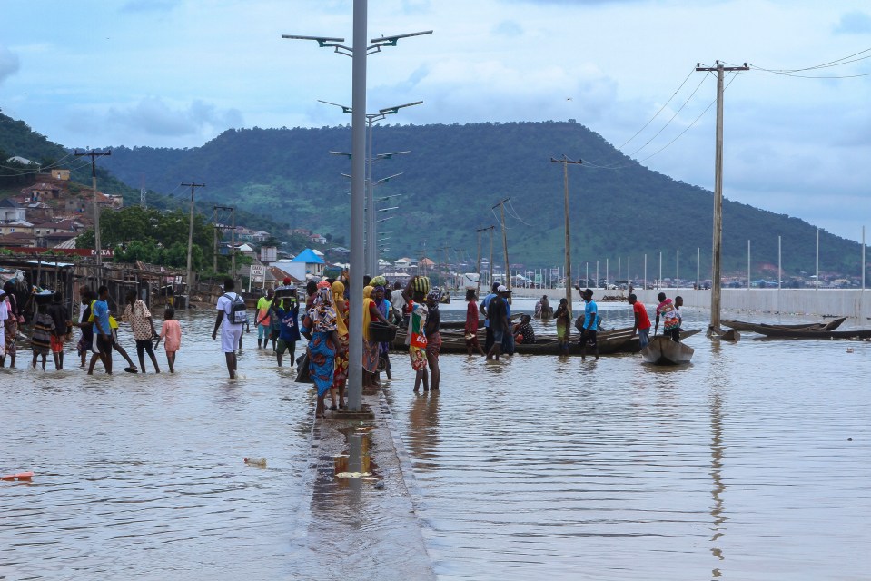 The victims of the mass drowning were fleeing to safety from the rising waters