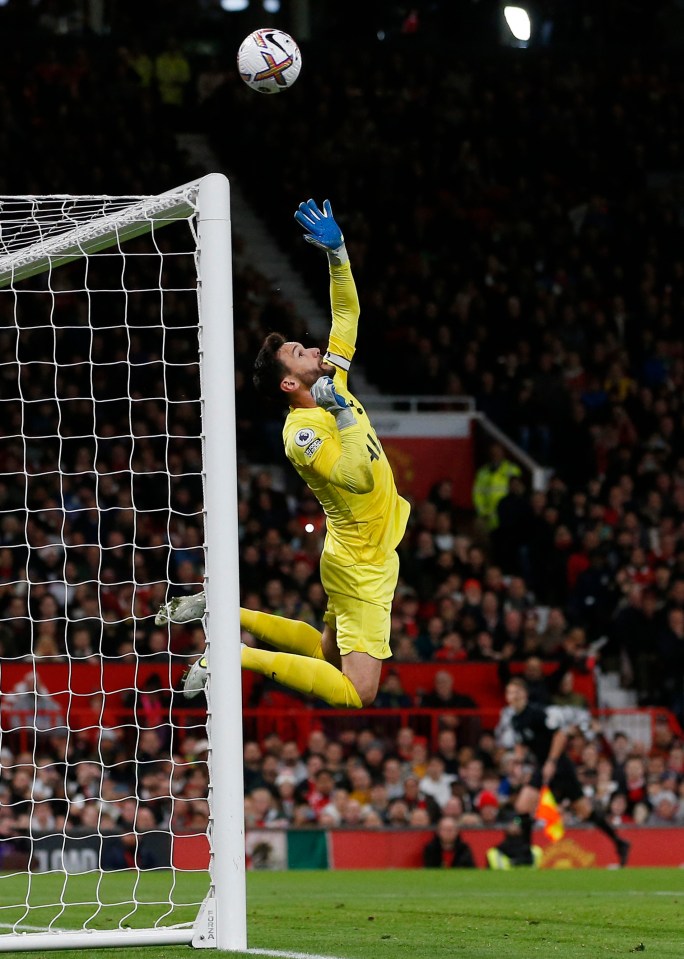 Despite his heroics Hugo Lloris was unable to help Spurs salvage anything at Old Trafford