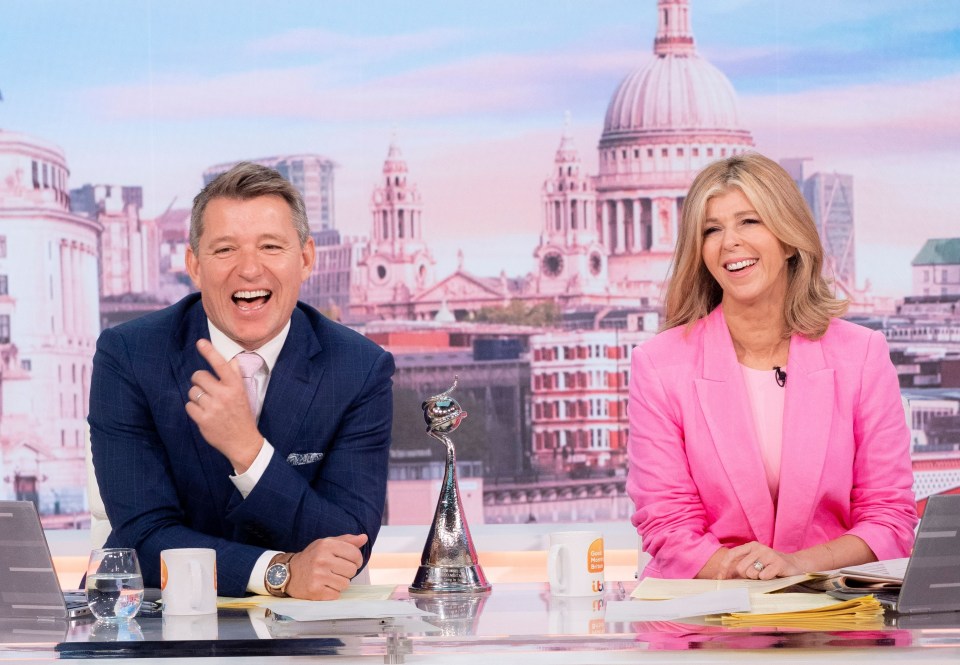 Kate Garraway 'forgot' her award from the NTAs on Good Morning Britain