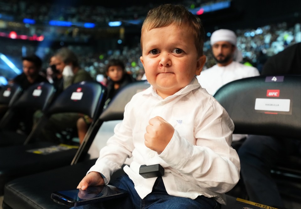 Hasbulla was in attendance at UFC 280 to support pal Islam Makhachev