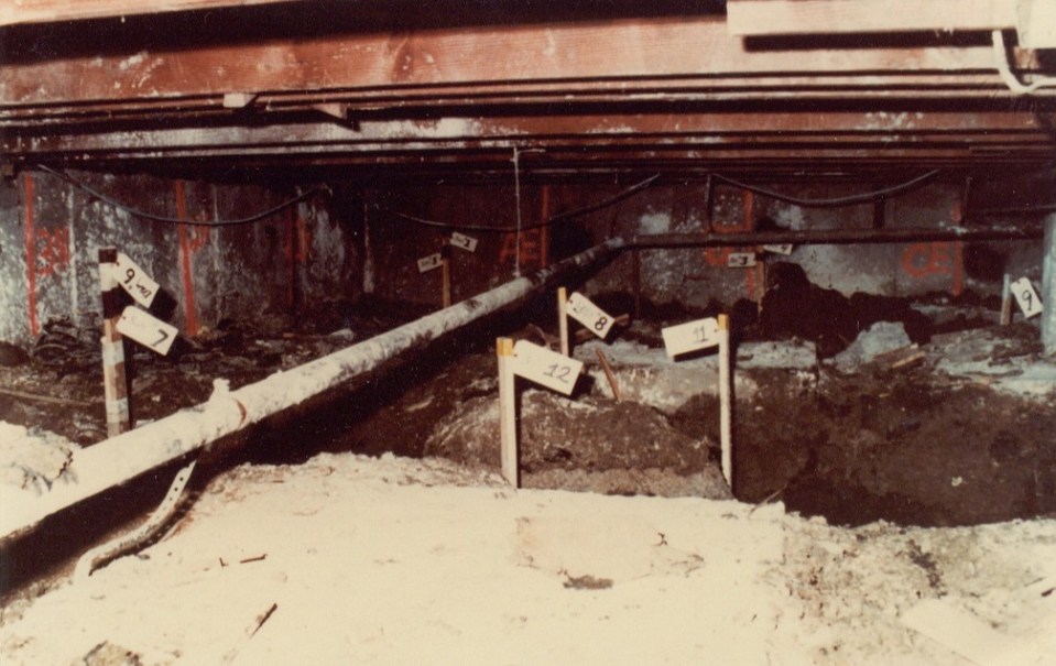 Gacy buried the bodies in the crawl space under his house