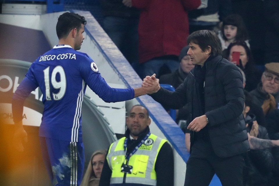 Diego Costa’s time at Chelsea ended in brutal fashion under Antonio Conte