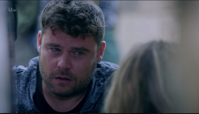 Aaron was forced to say goodbye to his sister after being told she wouldn't survive