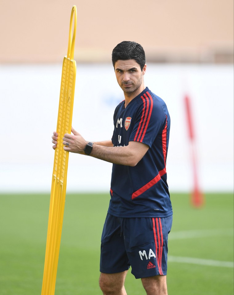 Arsenal manager Mikel Arteta wants to keep his players fit during the World Cup