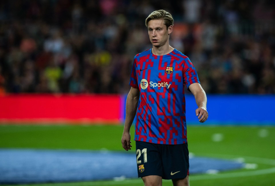 Frenkie de Jong os allegedly 'disgusted' with his situation at Barcelona