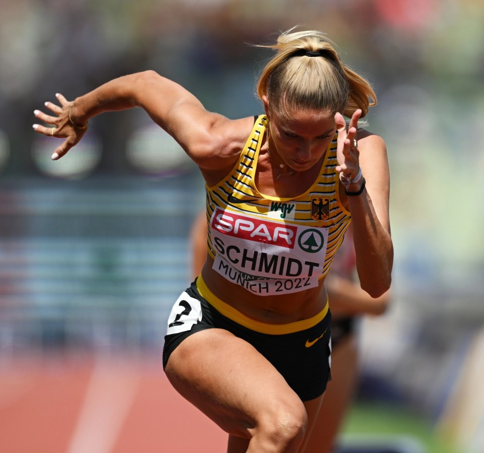 Schmidt returned to form at the European Championships in Munich