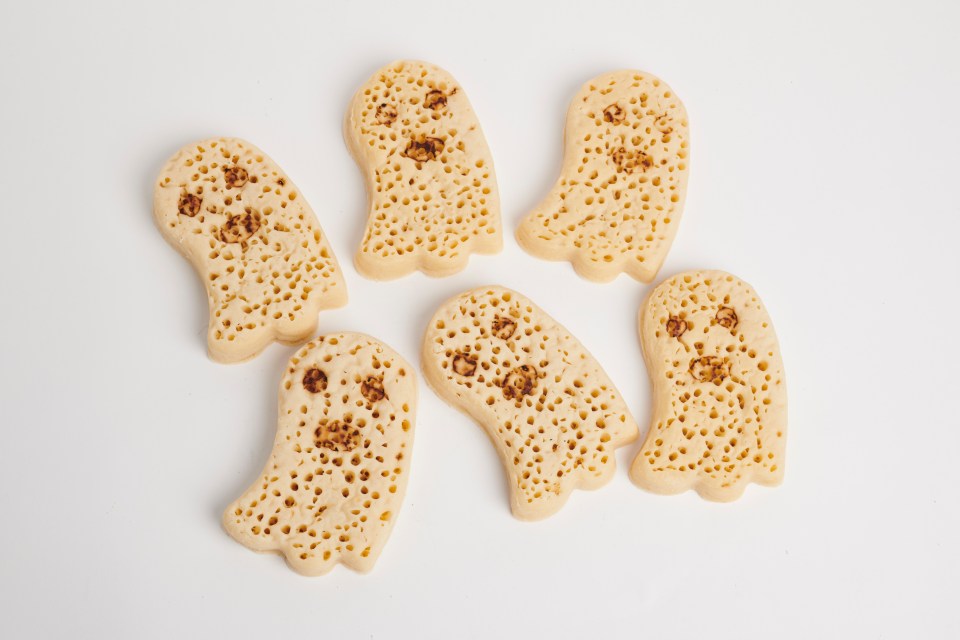 Aldi’s ghost crumpets are perfect for when you’re after a scary snack or want to dish up a spooky breakfast for the children