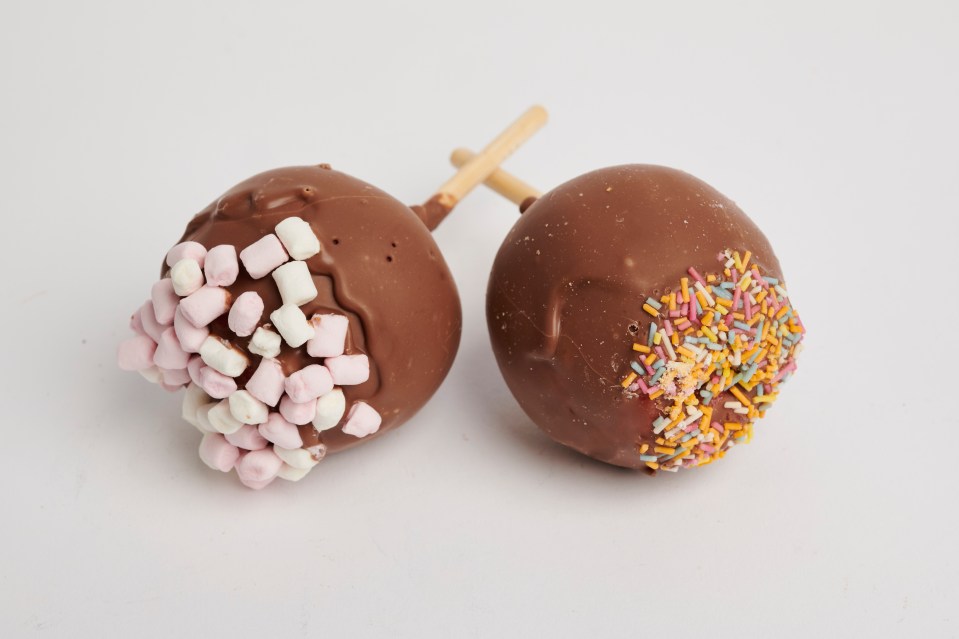 These candy apples are tasty but for the price you might want to make your own at home