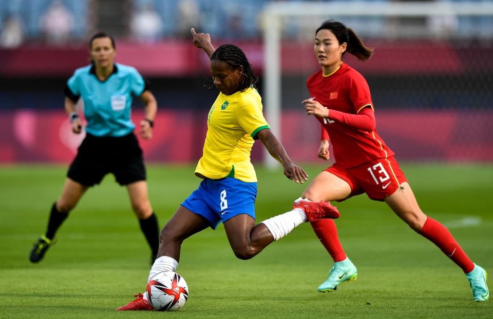 Bronze admires the longevity of Formiga's international career with the midfielder playing 236 times for Brazil