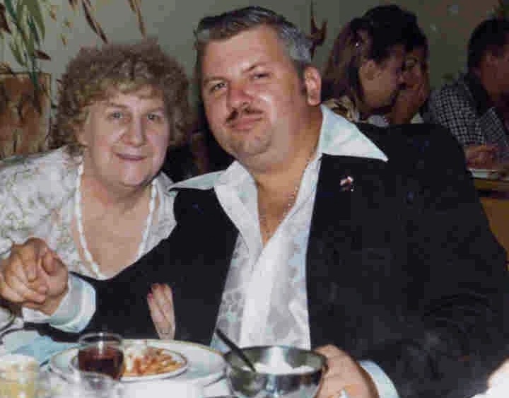 Gacy led a double life and kept his sinister habits a secret from his mother (pictured)