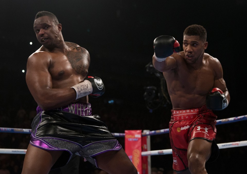 A trilogy fight with Dillian Whyte is on the cards for the Watford Warrior