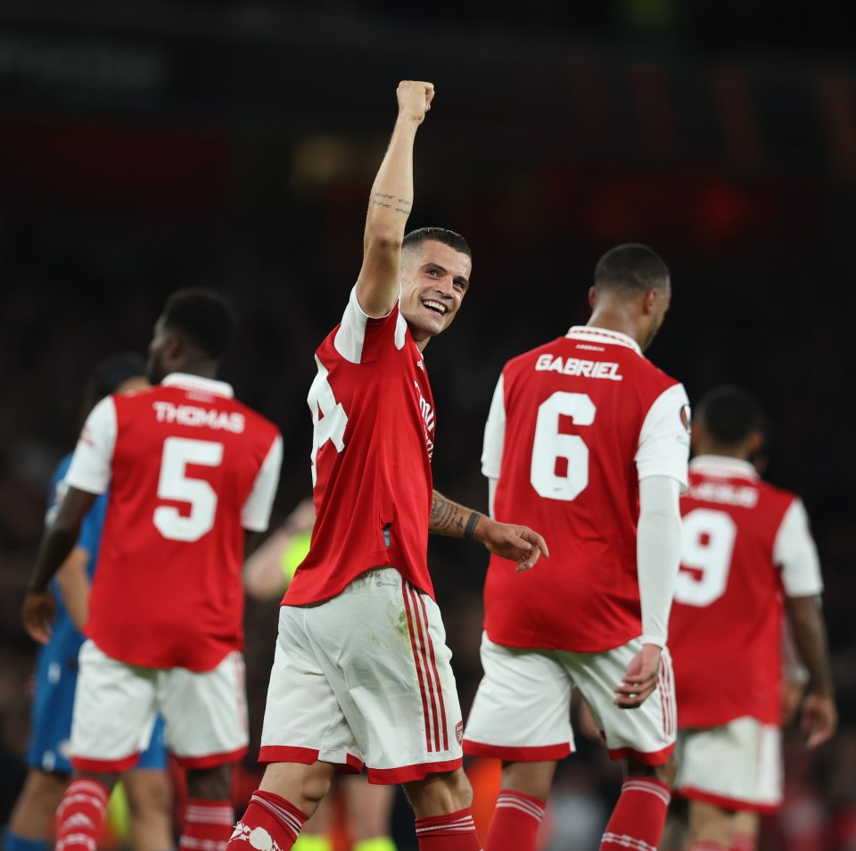 Arsenal are through to the Europa League knockout stages