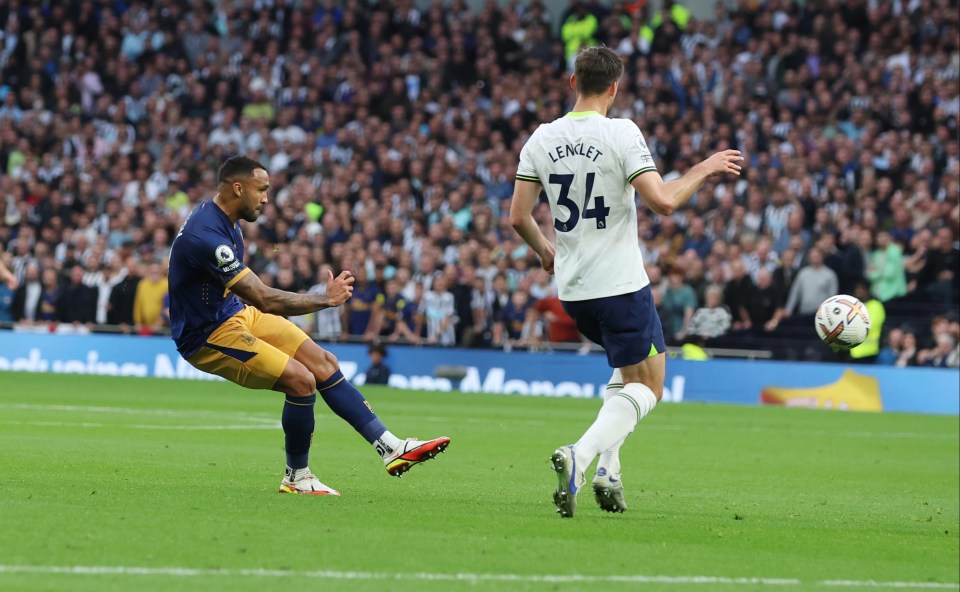 Wilson kept his cool with an excellent finish over Eric Dier