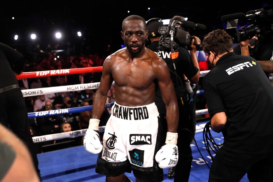 Terence Crawford returns on December 10