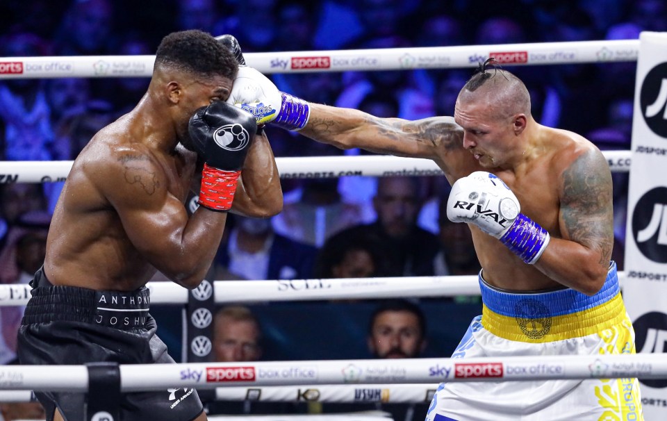 Joshua lost his last two fights to Oleksandr Usyk