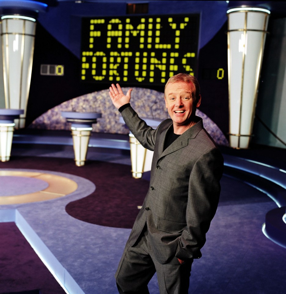 Les presented Family Fortunes on ITV for 15 years