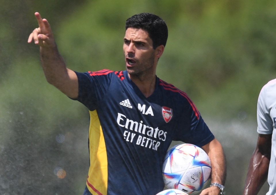 Mikel Arteta will take Arsenal on a training camp to Dubai during the World Cup