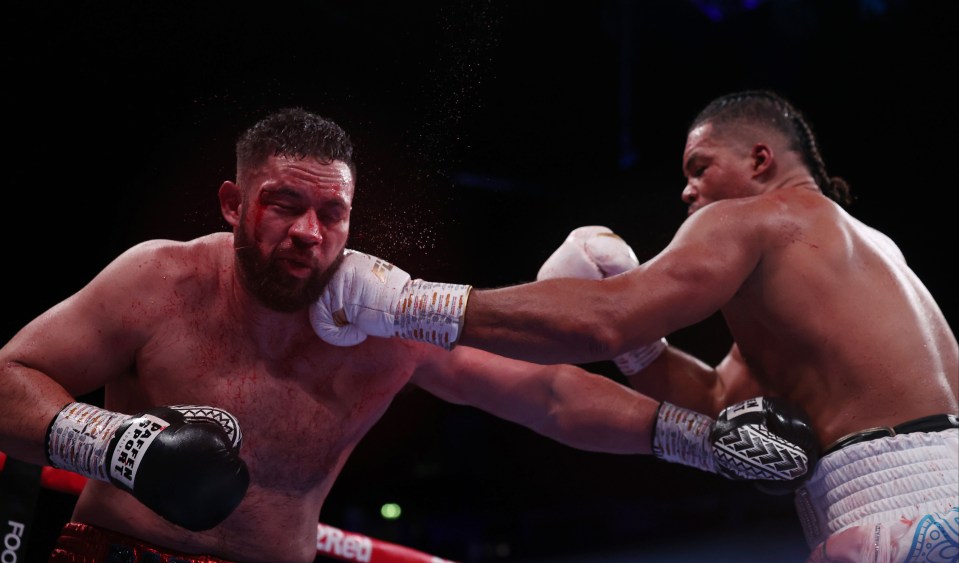 Joyce battered Joesph Park to solidify his mandatory challenger status