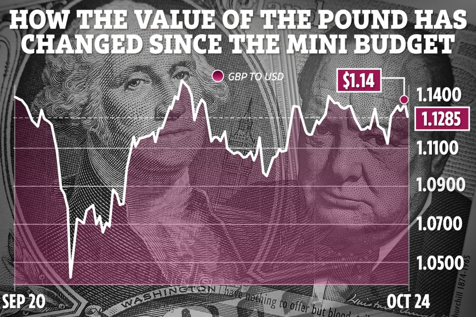 The pound went up after Boris Johnson pulled out of the race to be PM