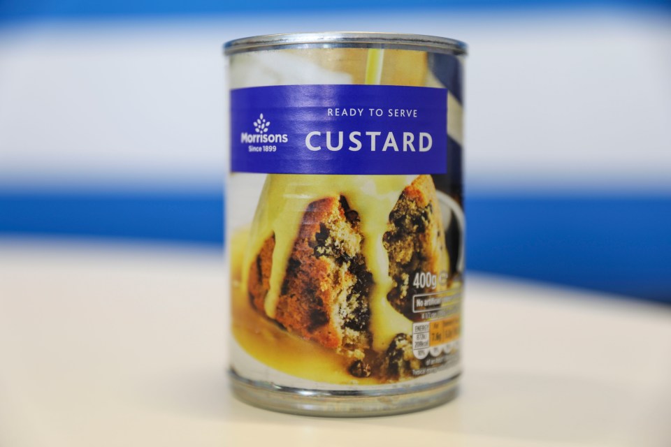 Morrisons' Ready to Serve custard has an enjoyable aftertaste