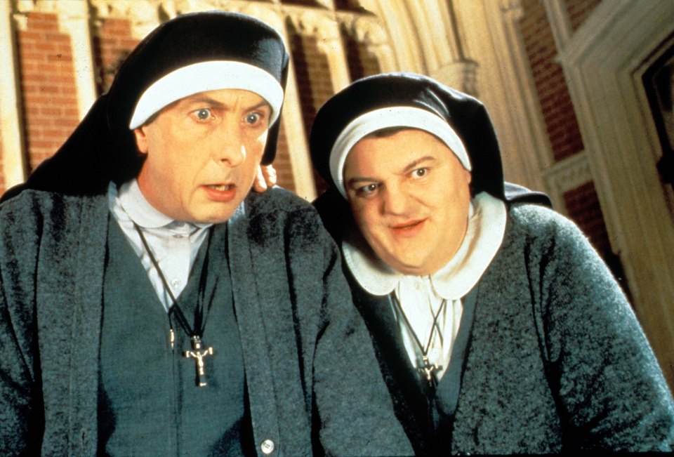 Robbie Coltrane's Nuns On The Run was a surprise international hit in 1990