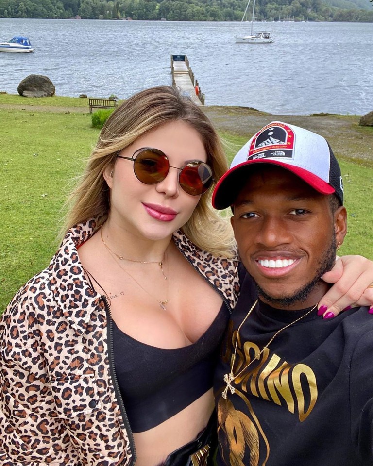 Midfielder Fred and Salum married in 2019