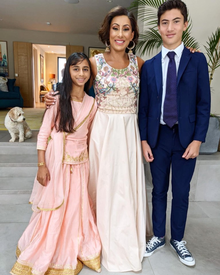 Saira Khan admitted her 11-year-old daughter will take her underwear snaps