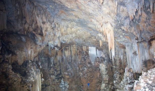 Up to 180 skeletal remains of sacrificial victims have been found in the cave