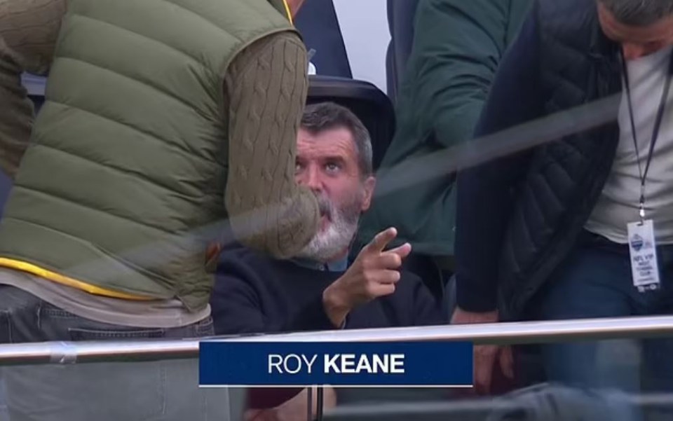 Roy Keane snubbed a fan’s request for a mid-game selfie