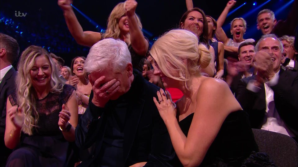 Phil broke down in tears as they won