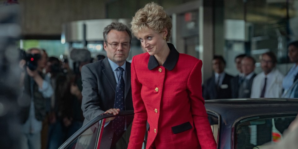 Elizabeth Debicki plays Princess Diana in the hit show