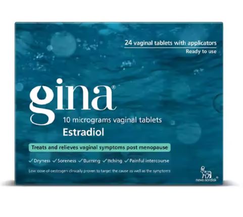 Gina HRT is now available in Boots stores