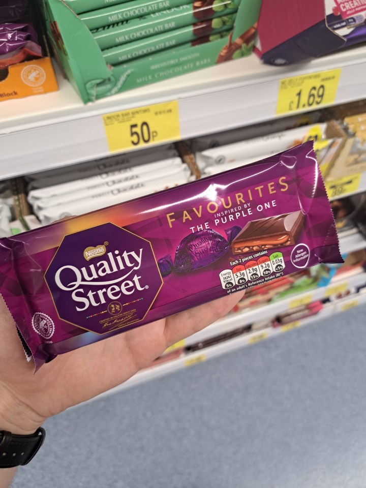 B&M has started stocking two new varieties of Quality Street