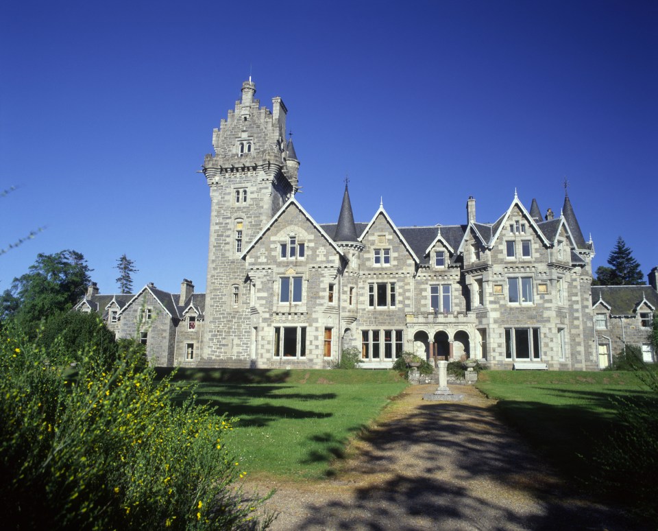 Balmoral scenes were shot at Ardverikie Castle