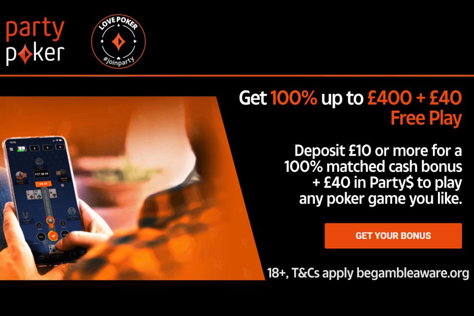 PARTY POKER are offering players a fabulous offer to sign up and play on their website!